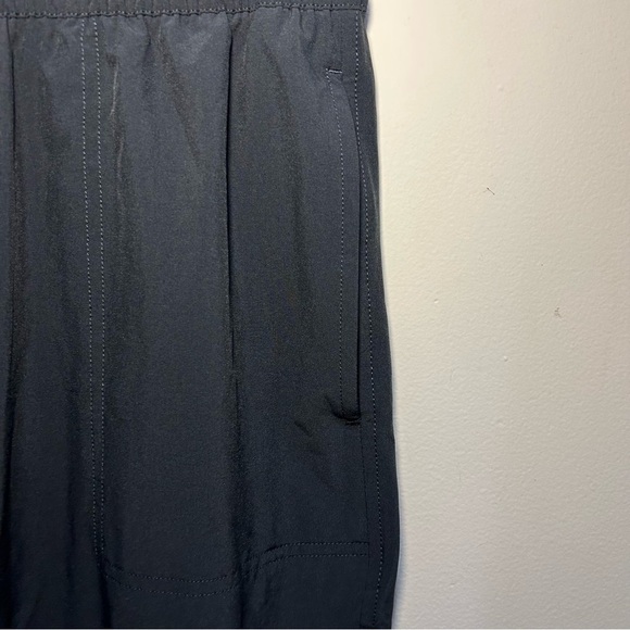 Abercrombie & Fitch Black Elastic Waistband Joggers Size Medium - Picture 3 of 11